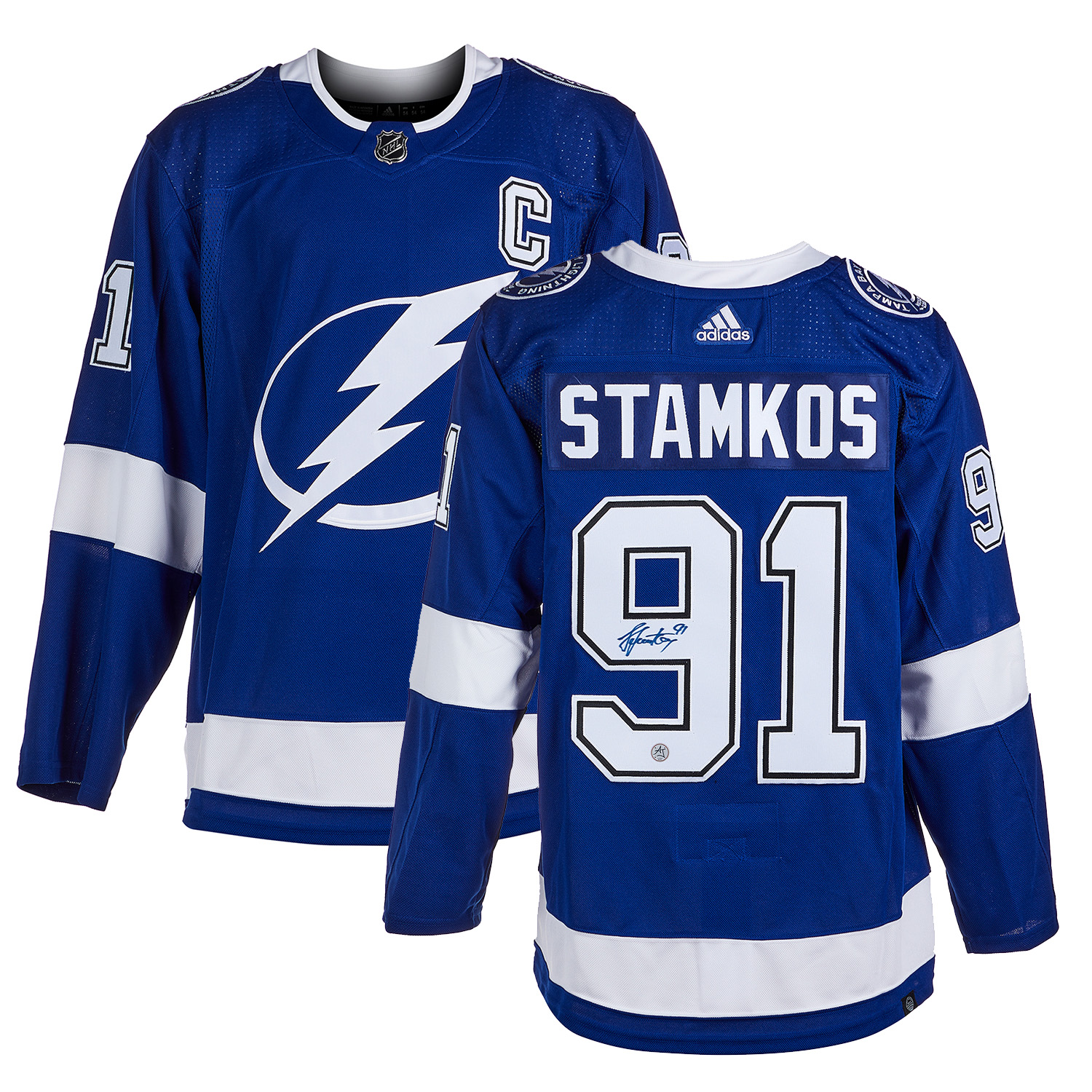 Steven Stamkos Autographed Tampa Bay Lightning Adidas Jersey